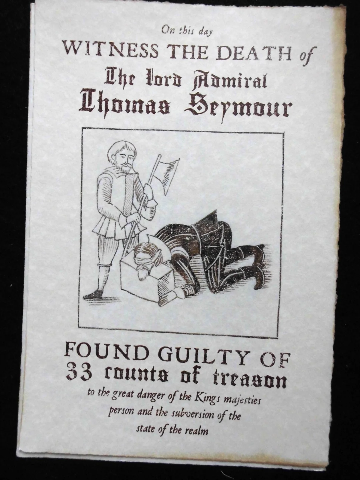 Handbills Props for 'Becoming Elizabeth' TV Show (2022) +COA - Television Series, изображение 4
