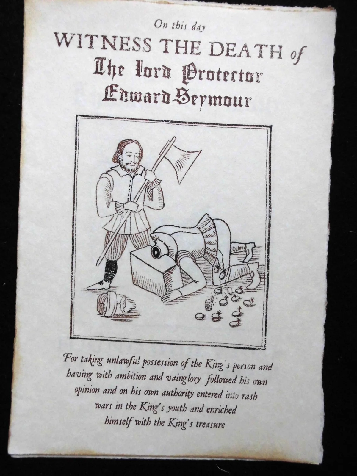Handbills Props for 'Becoming Elizabeth' TV Show (2022) +COA - Television Series, изображение 5