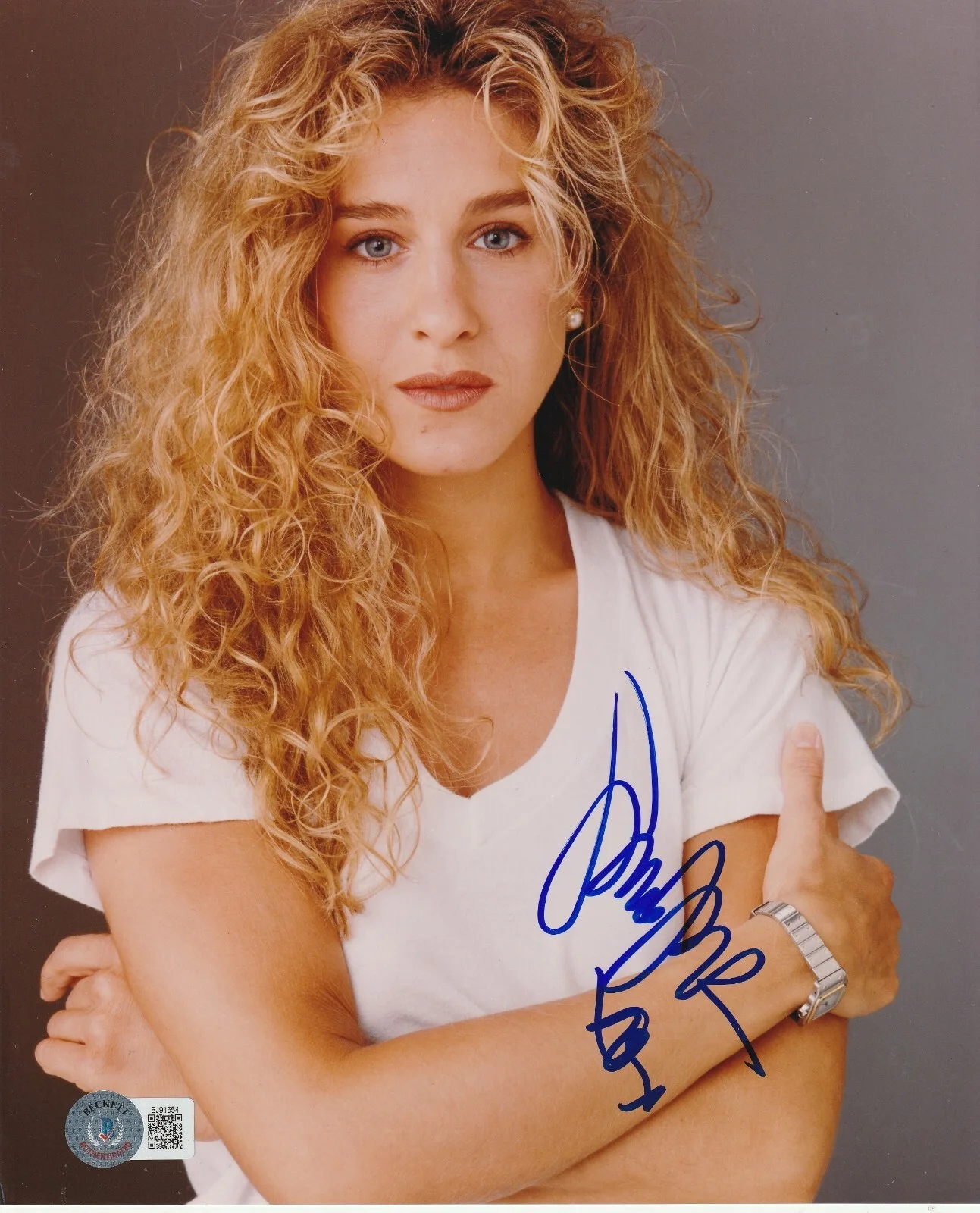 SARAH JESSICA PARKER — SARAH JESSICA PARKER Signed 8x10 PHOTO Beckett Authenticated (BAS)