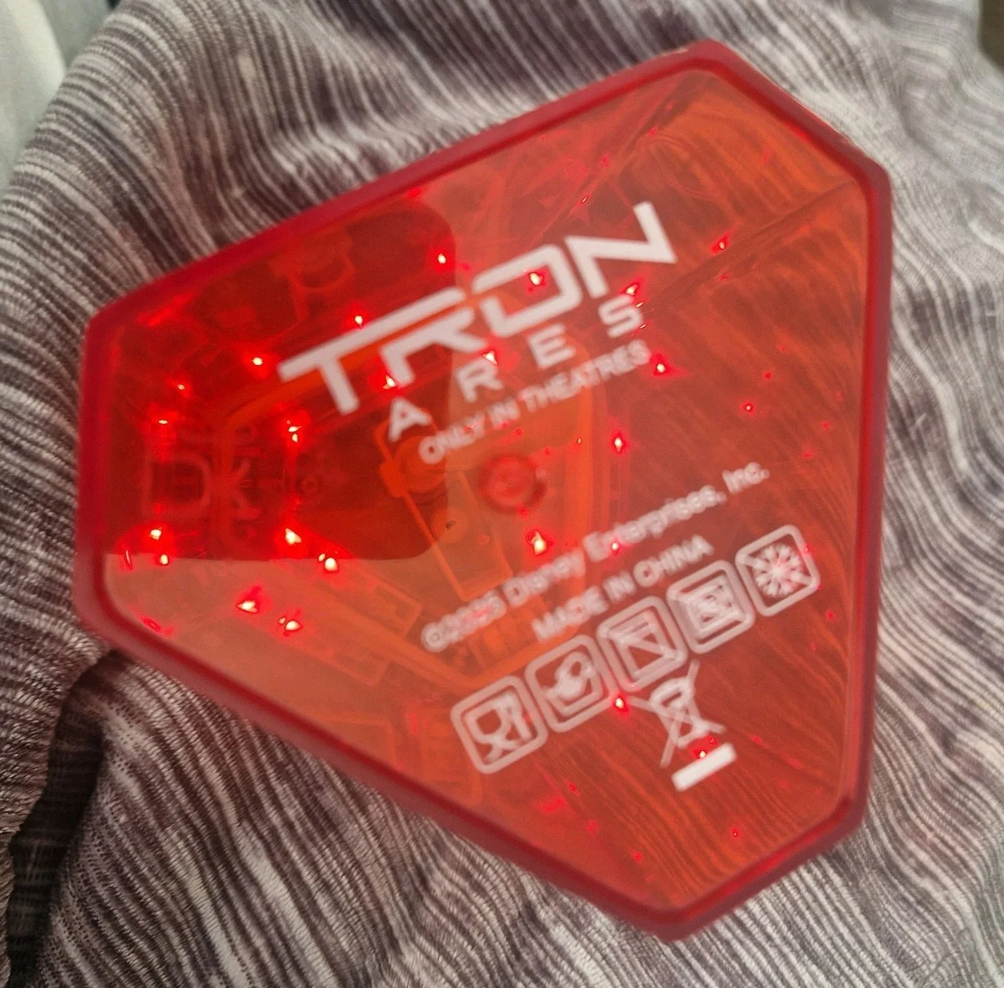 TRON Ares LED Light Up Souvenir Cup TRON Ares collectible tumbler AMC/Regal 2025, изображение 5