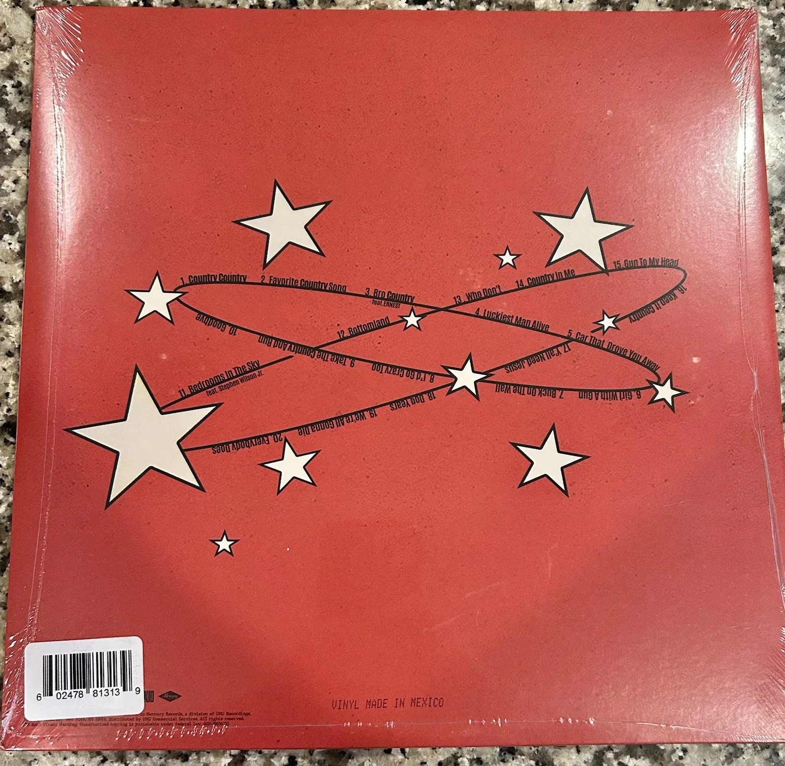 HARDY SIGNED COUNTRY! COUNTRY! Store Exclusive LP Vinyl Sealed, image 3