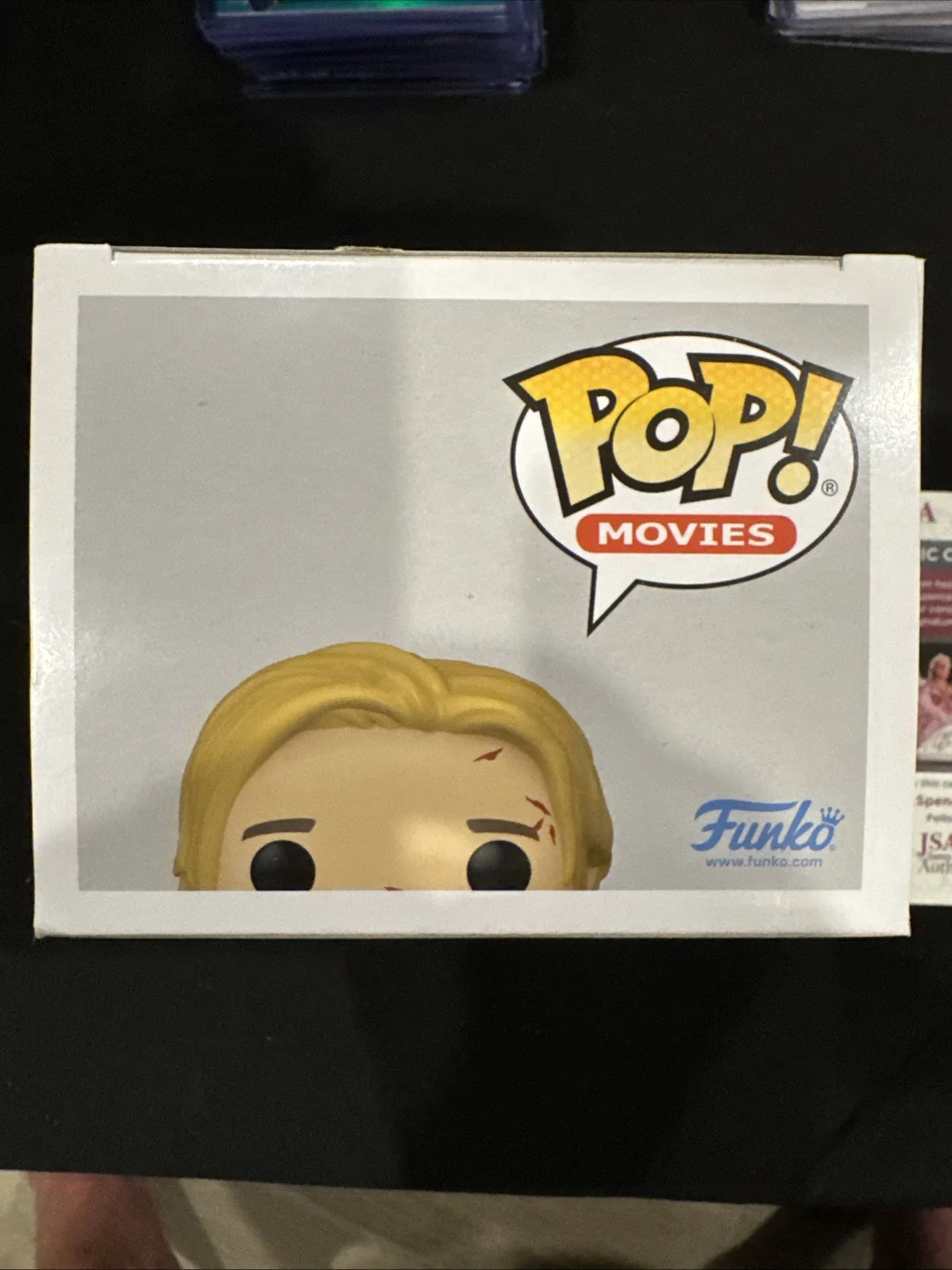 Brad Pitt — BRAD PITT SIGNED FUNKO POP LADYBUG BULLET TRAIN AUTO JSA COA, изображение 5