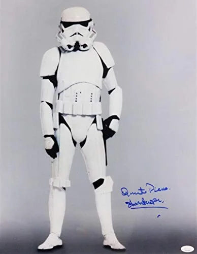 Quentin Pierre — Quentin Pierre Autographed Full Body 16x20 Photo w/Stormtrooper - JSA Auth *Blue, изображение 3