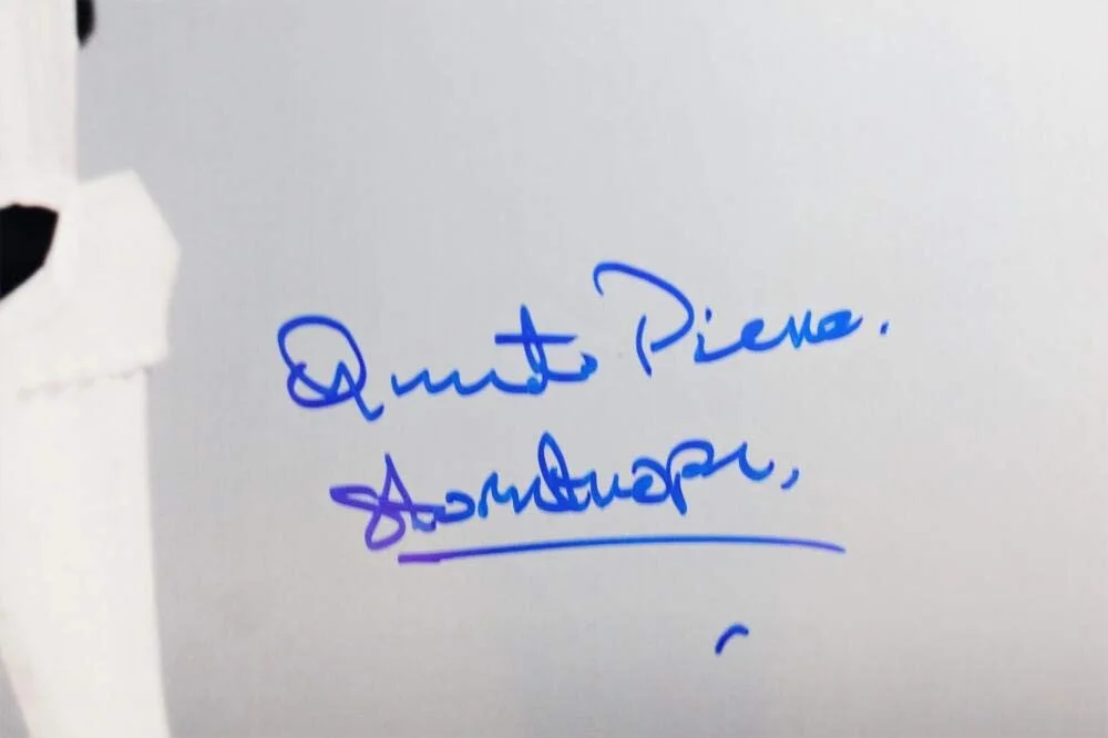 Quentin Pierre — Quentin Pierre Autographed Full Body 16x20 Photo w/Stormtrooper - JSA Auth *Blue, изображение 5