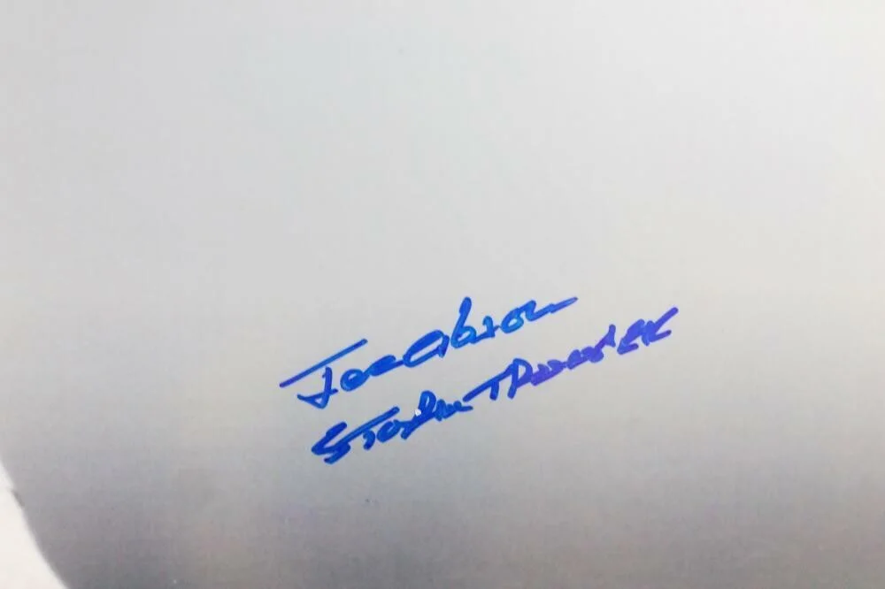 Joe Gibson — Joe Gibson Autographed Full Body 16x20 Photo w/ Stormtrooper - JSA Auth *Blue, image 2