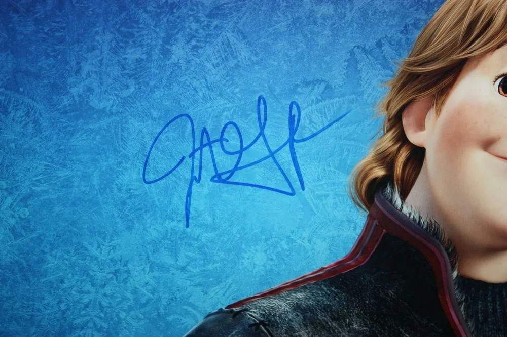 Jonathan Groff Autographed Kristoff from Frozen 16x20 Photo- JSA Authenticated, изображение 2