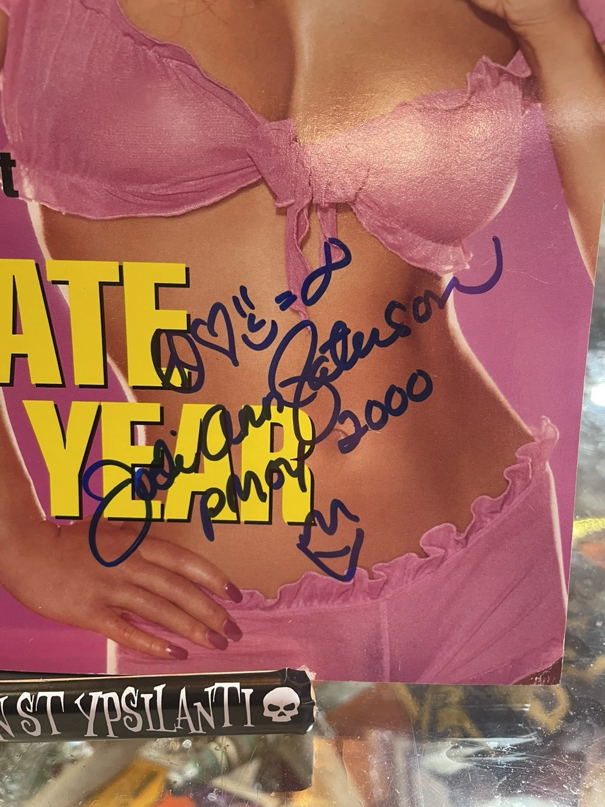Jodi Ann Paterson — Playboy magazine June 2000 JODI ANN PATERSON Signed autograph #106, изображение 2