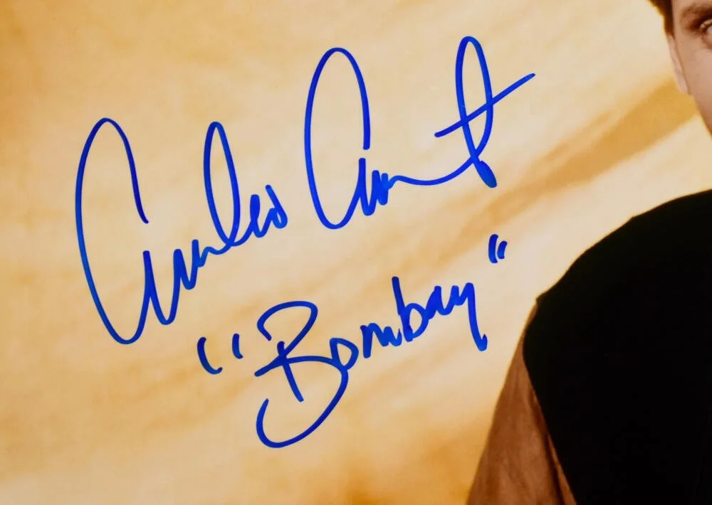 Emilio Estevez — Emilio Estevez Signed Mighty Ducks 16x20 Close Up Photo w/Bombay -Beckett W Holo, изображение 2