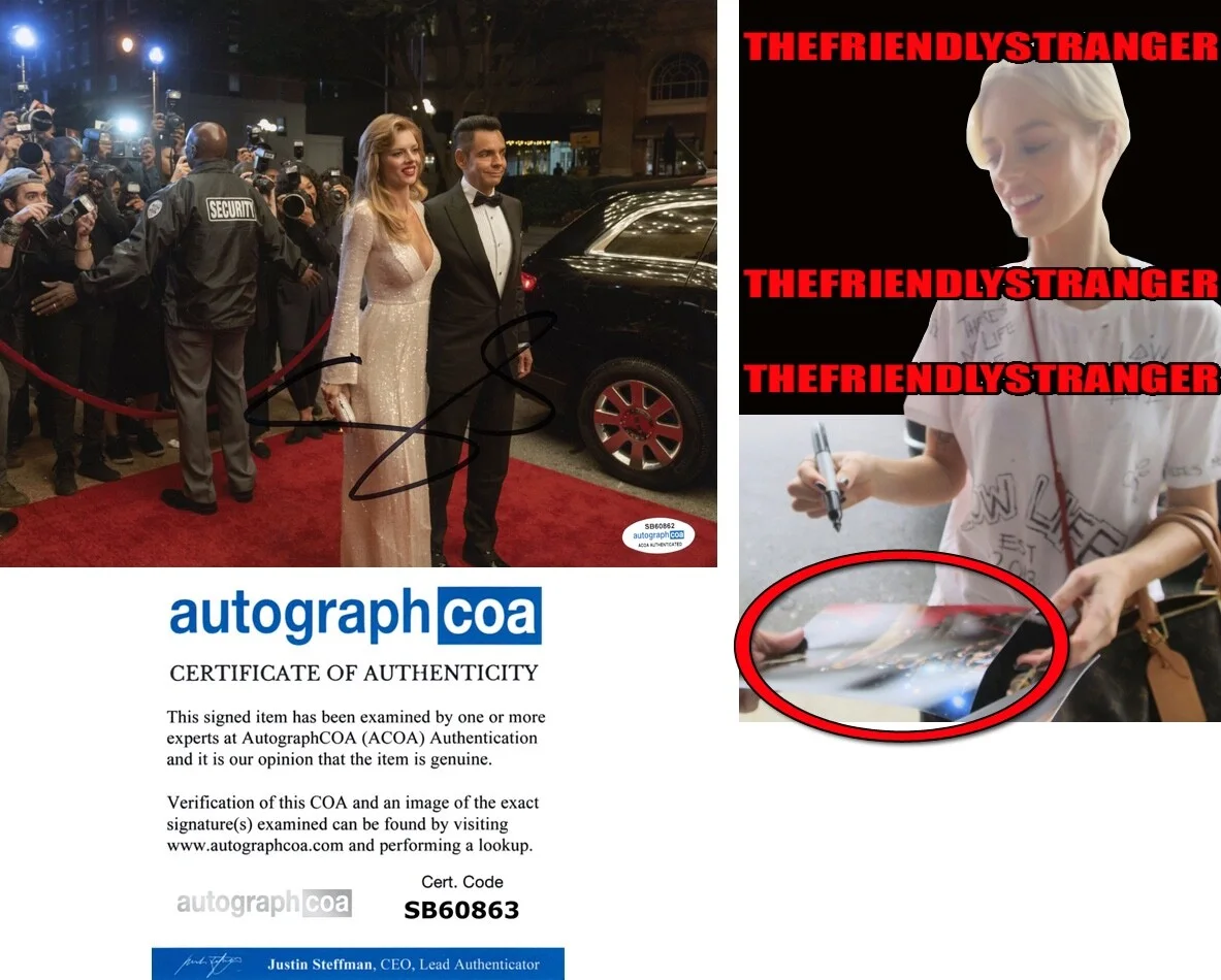 SAMARA WEAVING — Samara Weaving signed "THE VALET" 8x10 Photo EXACT PROOF a HOT Ready Or Not ACOA