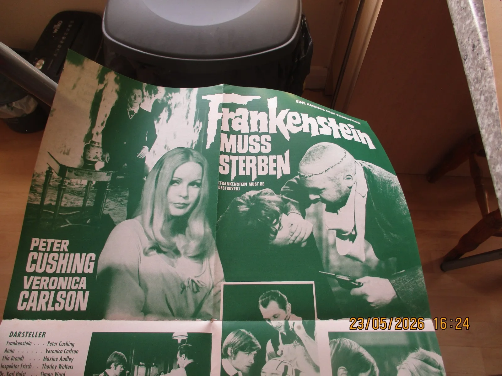 Hammer Horror Frankenstein Must be Destroyed - Press and Ads Pack, German, image 3