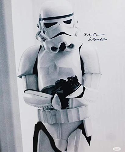Chris Bunn — Chris Bunn Autographed Movie Still 16x20 Photo w/ Stormtrooper - JSA Auth *Black, изображение 3