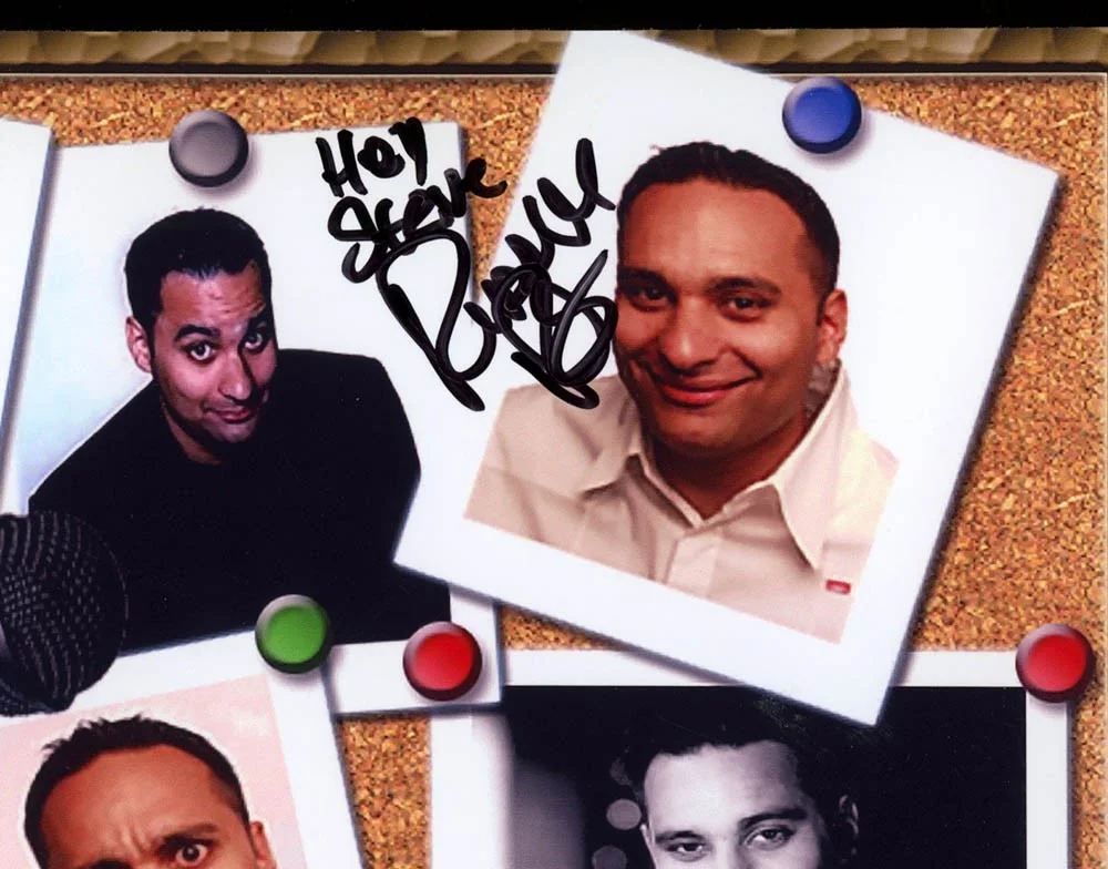 Russell Peters — Russell Peters signed Auto 8x10 Photo a COMEDIAN Somebody Going Get Hurt ACOA, image 4
