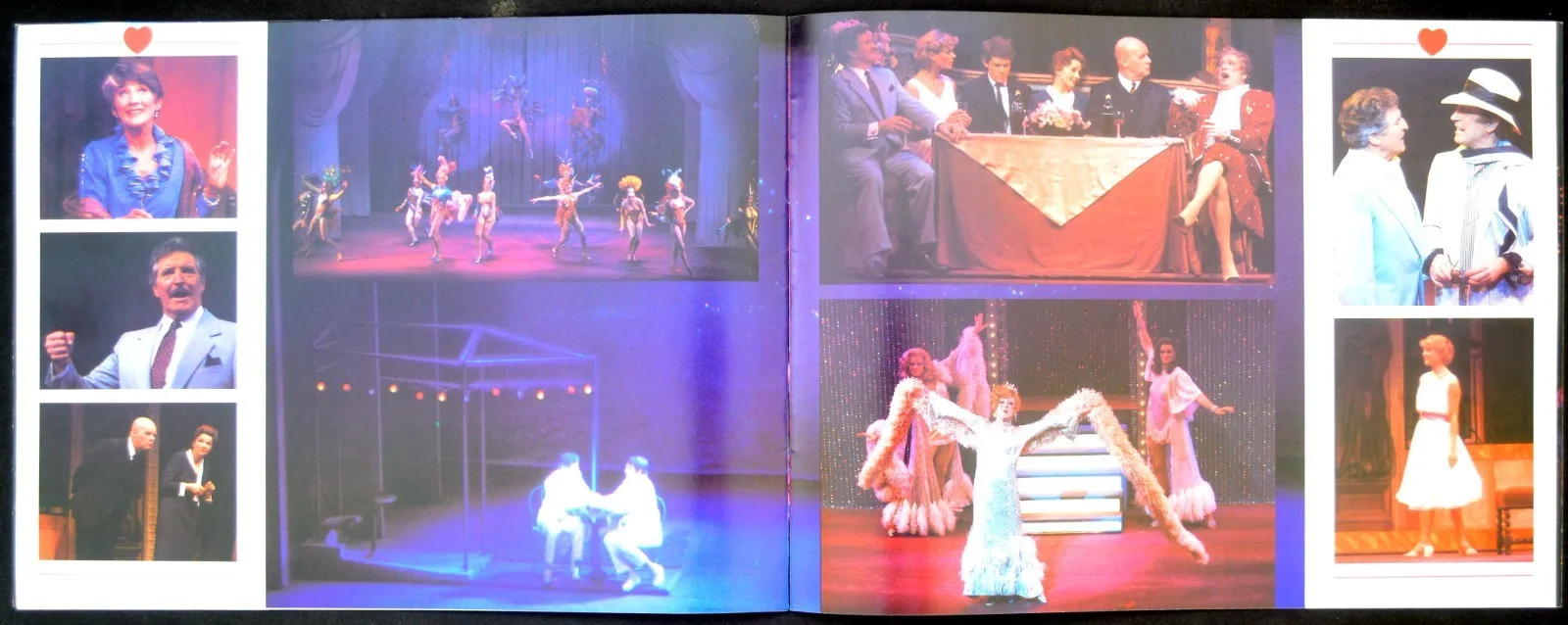 LA CAGE AUX FOLLES 1986 George Hearn, Denis Quilley UK SOUVENIR BROCHURE, изображение 3