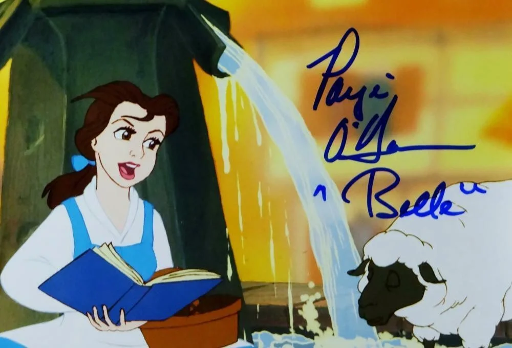 Paige O'Hara — Paige O'Hara Autographed 11x14 Beauty and The Beast Belle Photo- Beckett Auth, изображение 2