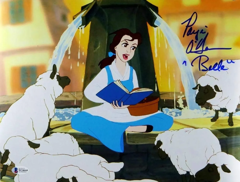 Paige O'Hara — Paige O'Hara Autographed 11x14 Beauty and The Beast Belle Photo- Beckett Auth, изображение 4