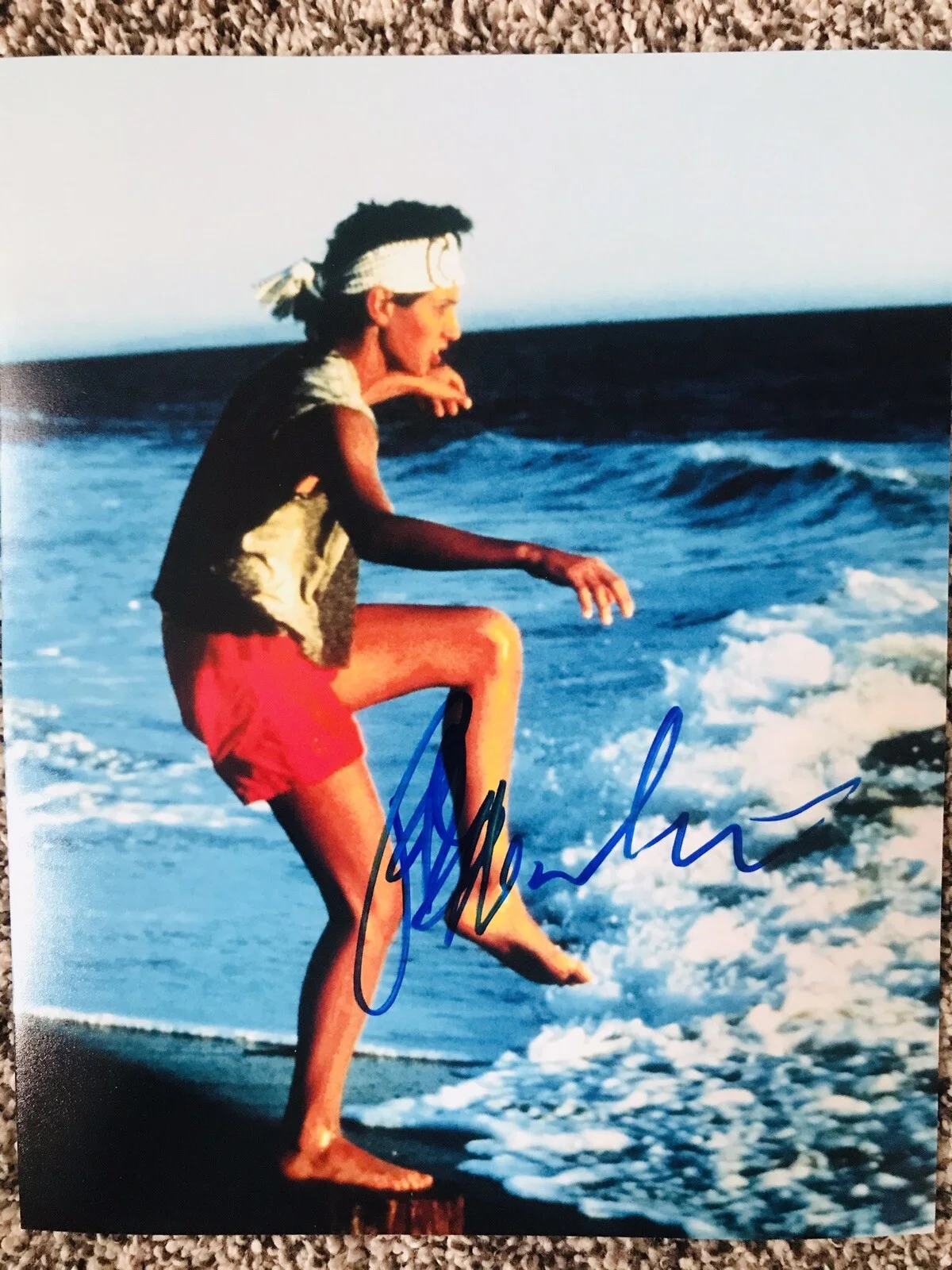 Ralph Macchio — Ralph Macchio signed 8x10 photo - In Person Exact Photo Proof - Karate Kid