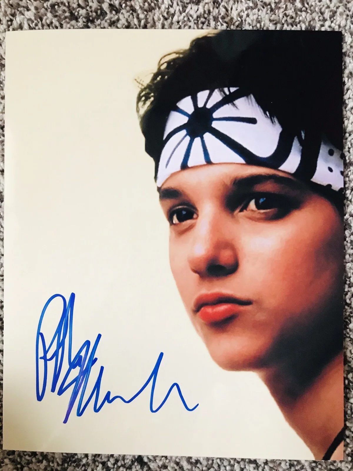Ralph Macchio — Ralph Macchio signed 8x10 photo - In Person Exact Photo Proof - Karate Kid