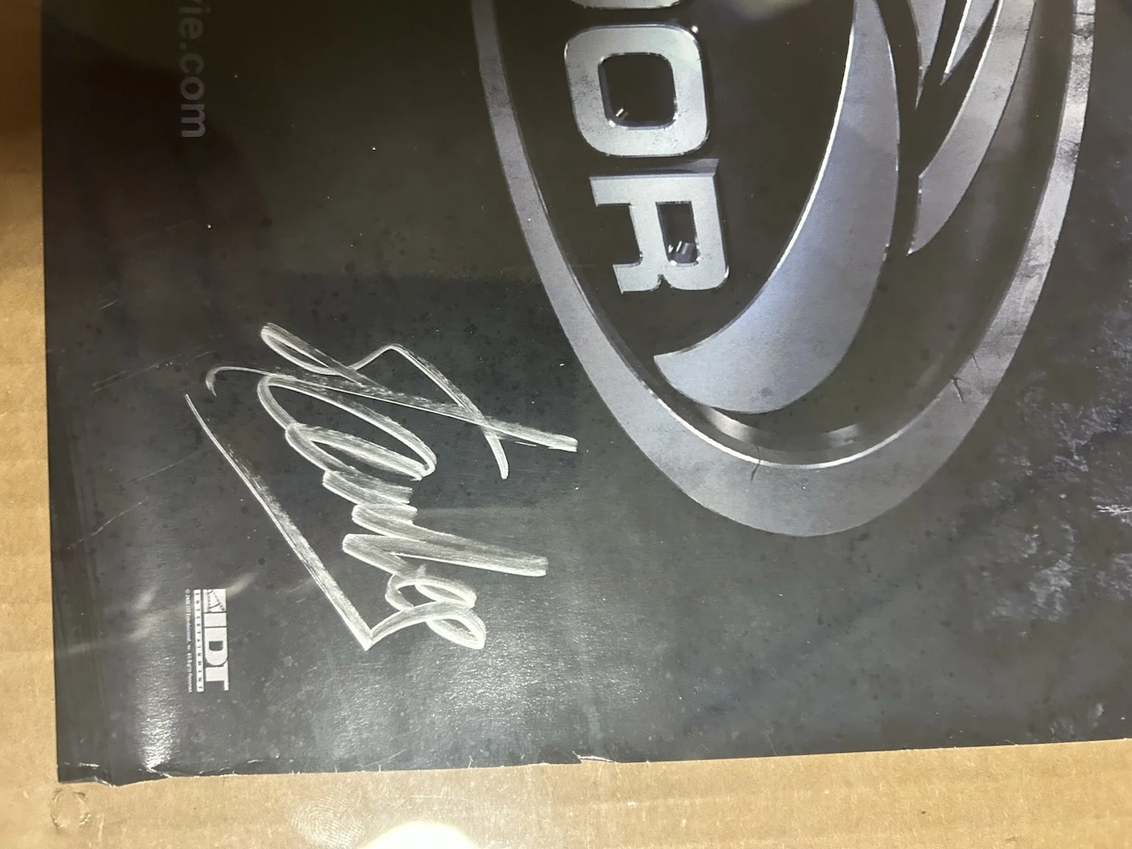 Stan Lee — Stan Lee Signed Autographed The Condor Mini Poster San Diego Comic Con, image 5