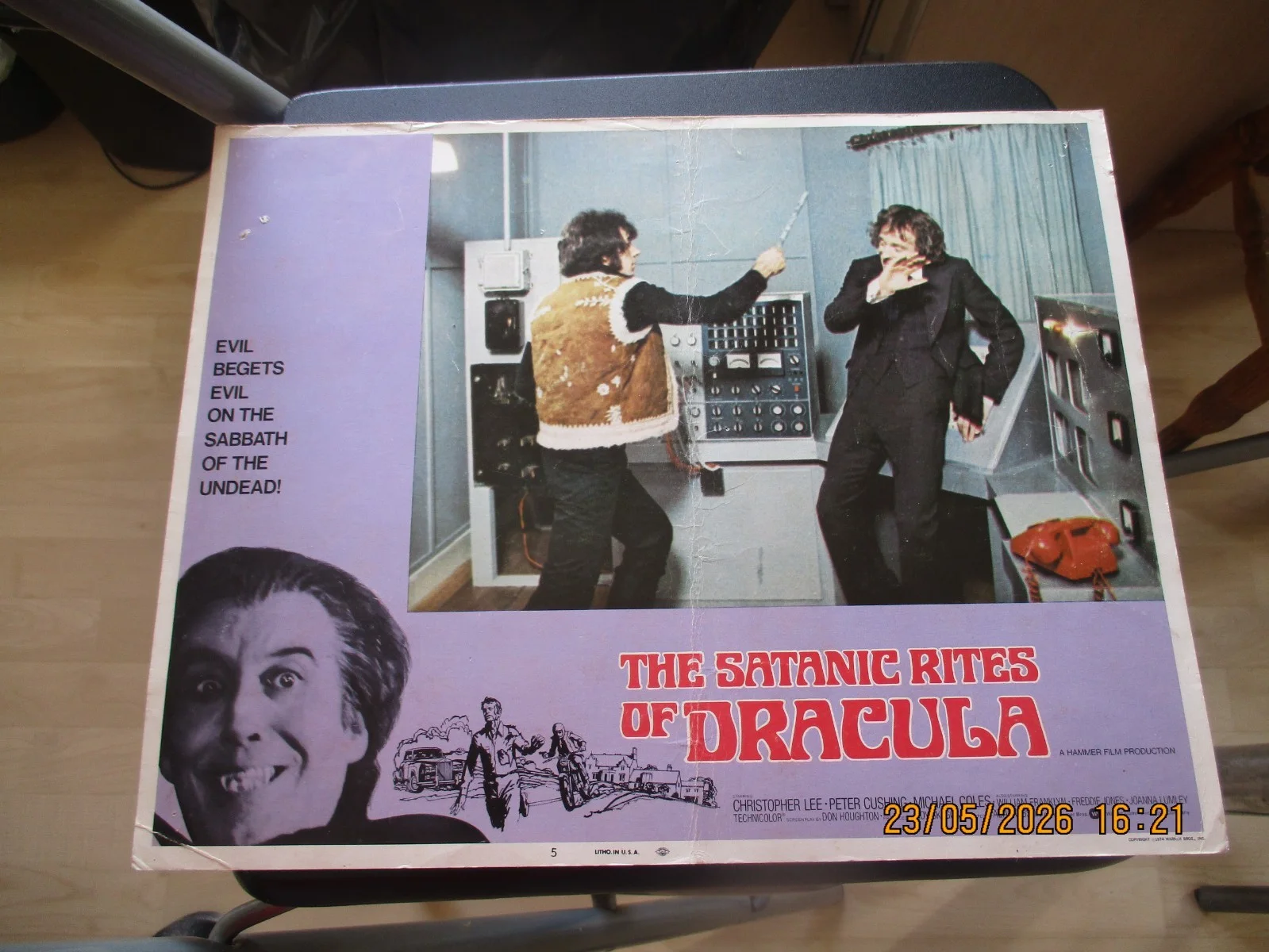 Hammer Horror Dracula Lobby cards, posters, Photos, image 5
