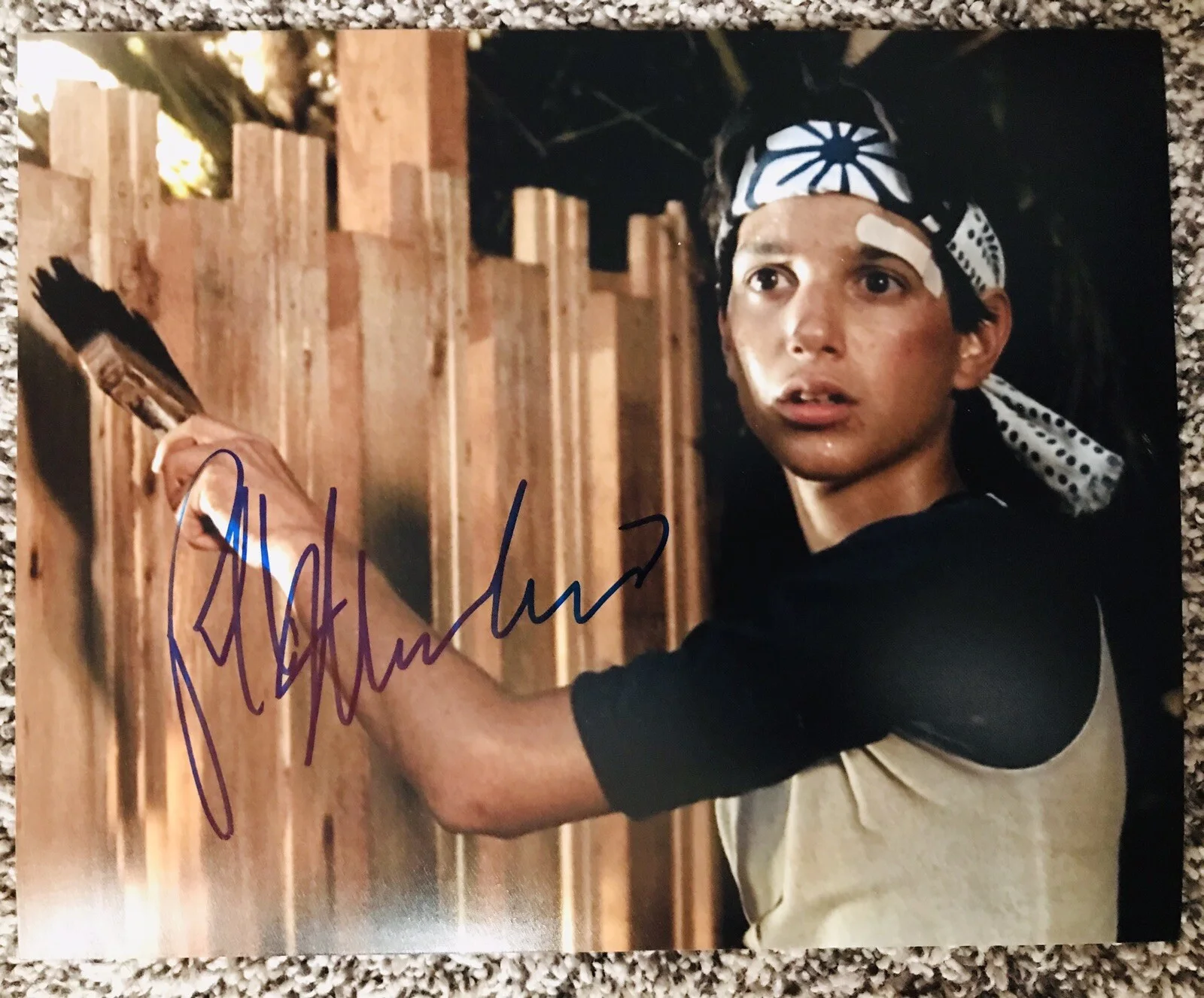 Ralph Macchio — Ralph Macchio signed 8x10 photo - In Person Exact Photo Proof - Karate Kid