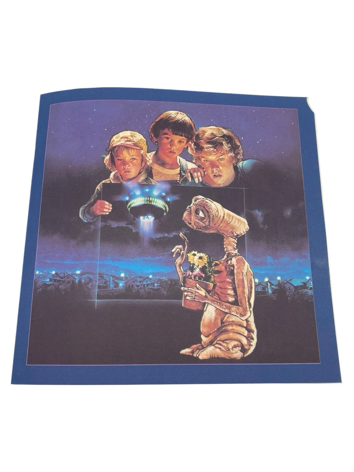 Michael Jackson Signed Vinyl Album Insert E.T. Extra-Terrestrial Audiobook JSA, image 3