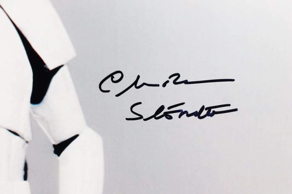 Chris Bunn — Chris Bunn Autographed Full Body 16x20 Photo w/ Stormtrooper - JSA Auth *Black, image 5