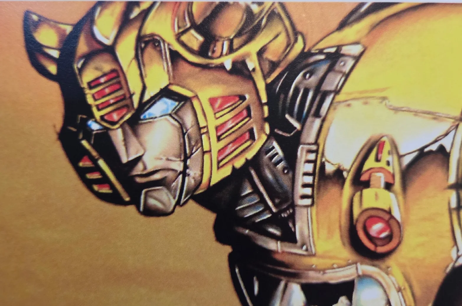 Signed/Inscribed Transformers Bumblebee ART, unknown artist (tell me!), image 4