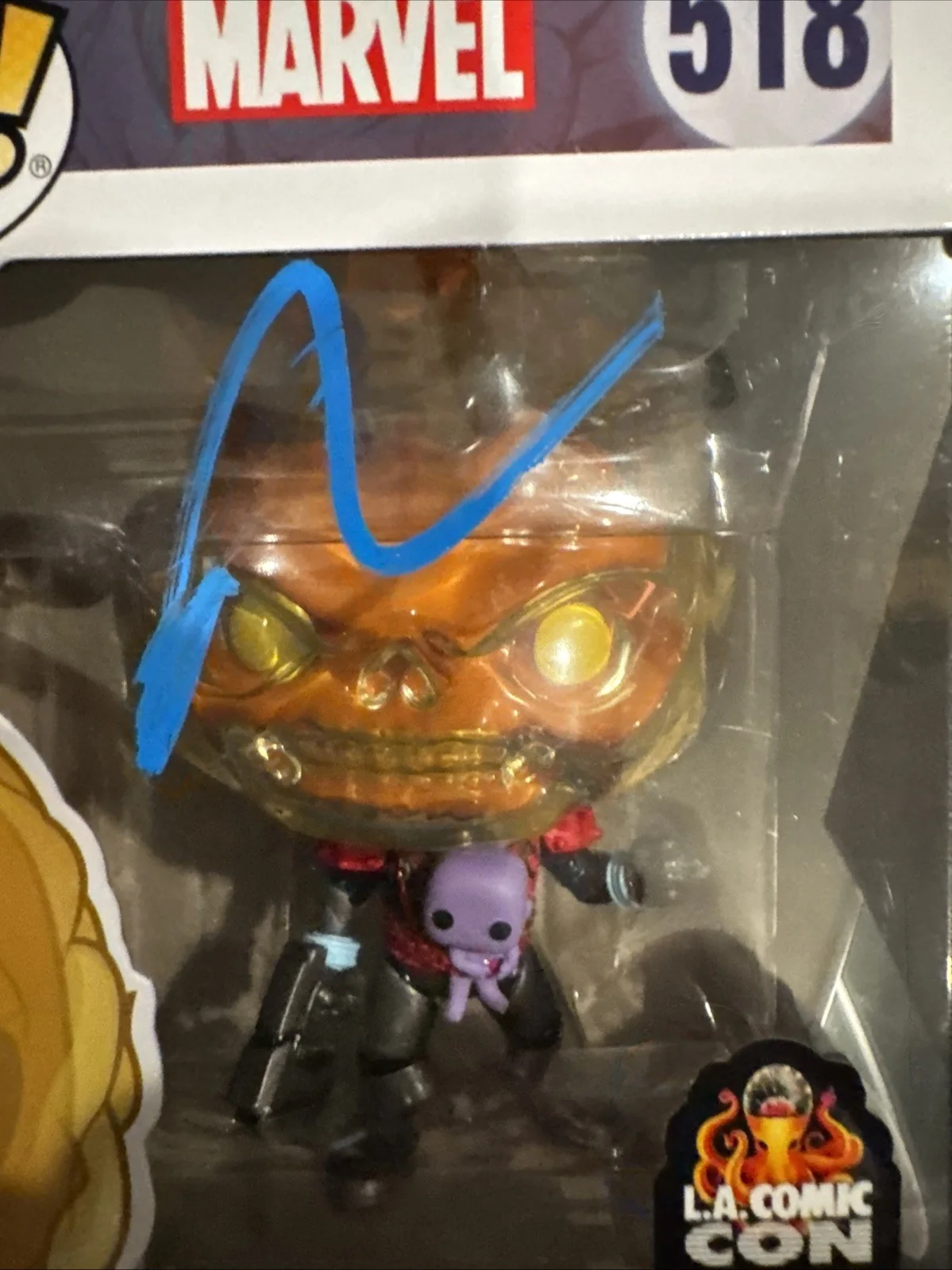 Nicolas Cage — Nicholas Cage Signed Limited Edition Funko#518(Ghost Rider)-Celebrity JSA COA, изображение 5