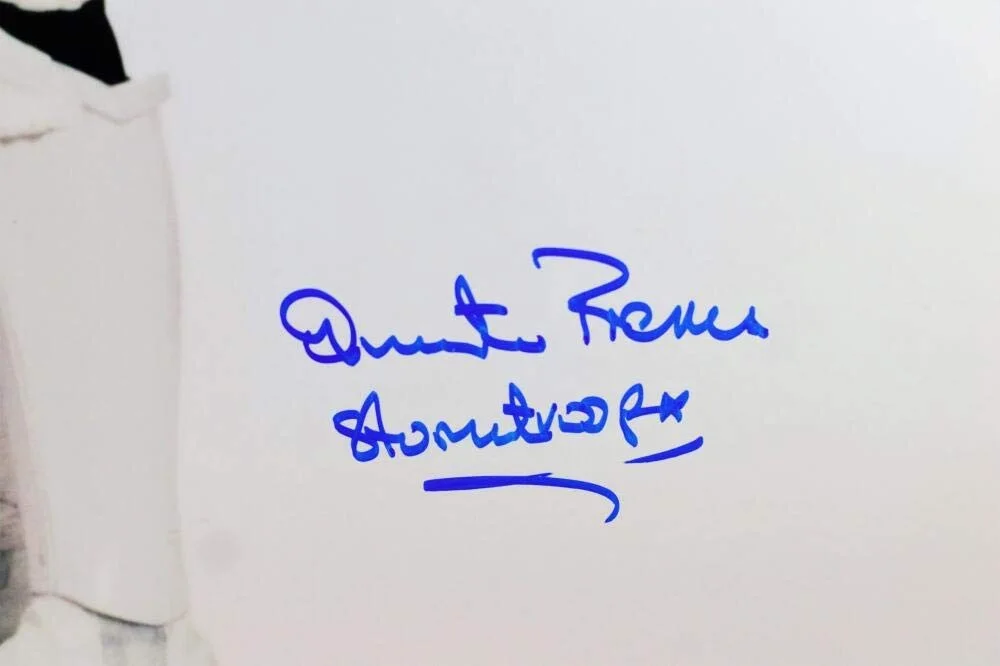 Quentin Pierre — Quentin Pierre Autographed Full Body 16x20 Photo w/ Insc - JSA Auth *Blue, изображение 5