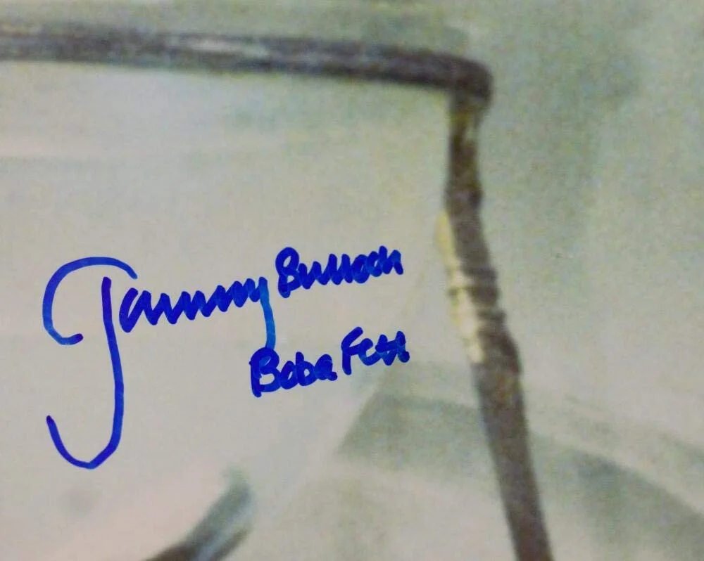 Jeremy Bulloch — Jeremy Bulloch Signed Boba Fett 16x20 In Cantina Photo - JSA Auth *Blue, изображение 5