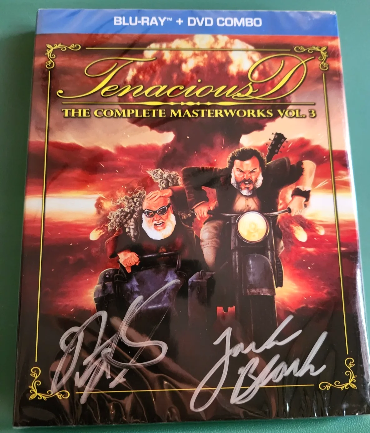 TENACIOUS D SIGNED Blu-Ray The COMPLETE MASTERWORKS VOL 3 Jack Black LIMITED, image 2