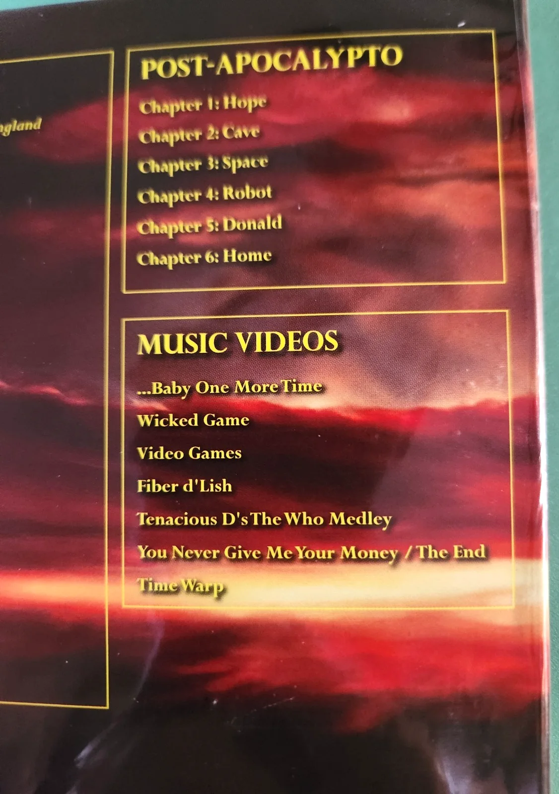 TENACIOUS D SIGNED Blu-Ray The COMPLETE MASTERWORKS VOL 3 Jack Black LIMITED, image 4