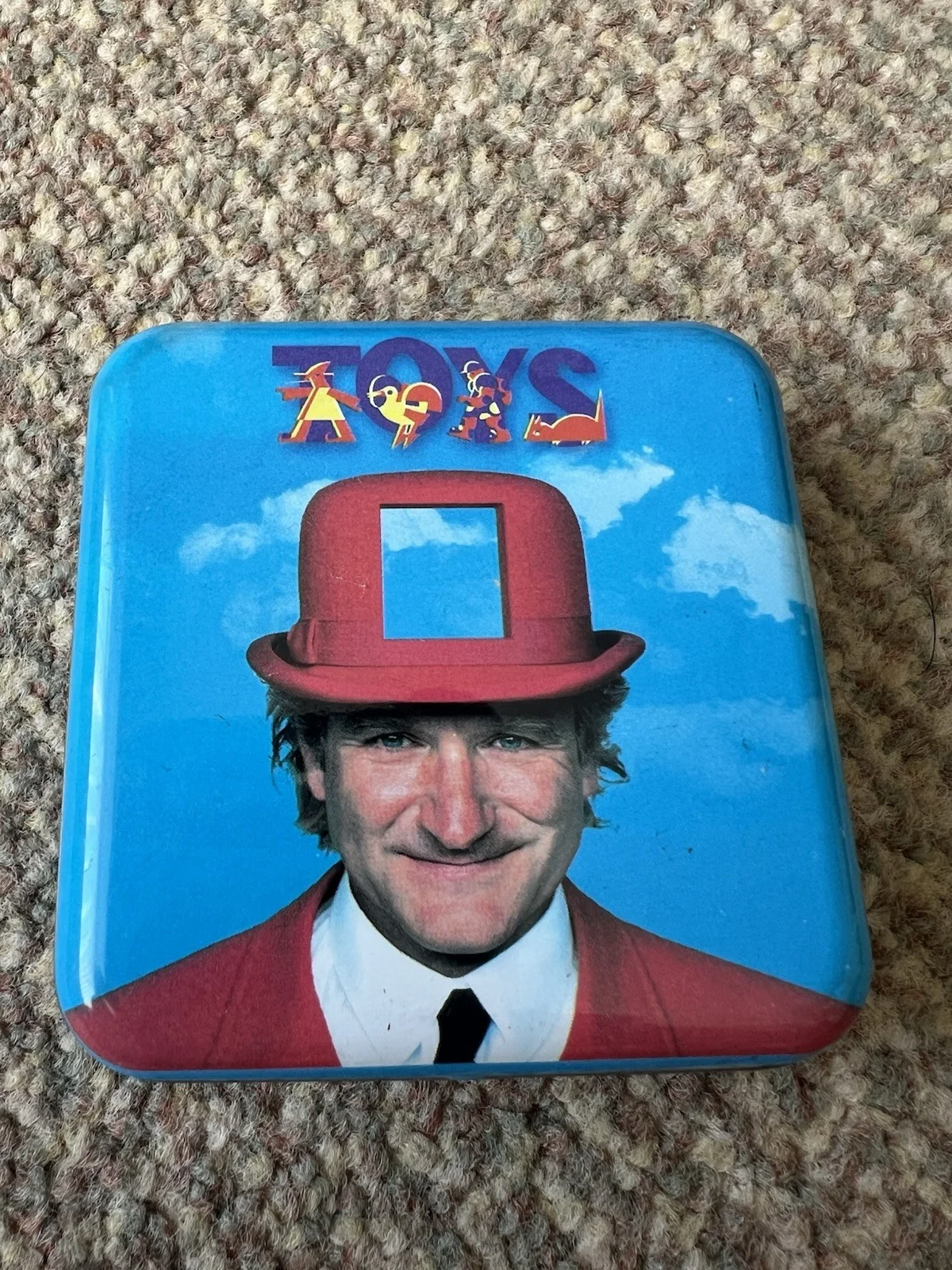 Toys Film Movie Playing Cards In Collectors Tin Robin Williams 2005, изображение 2