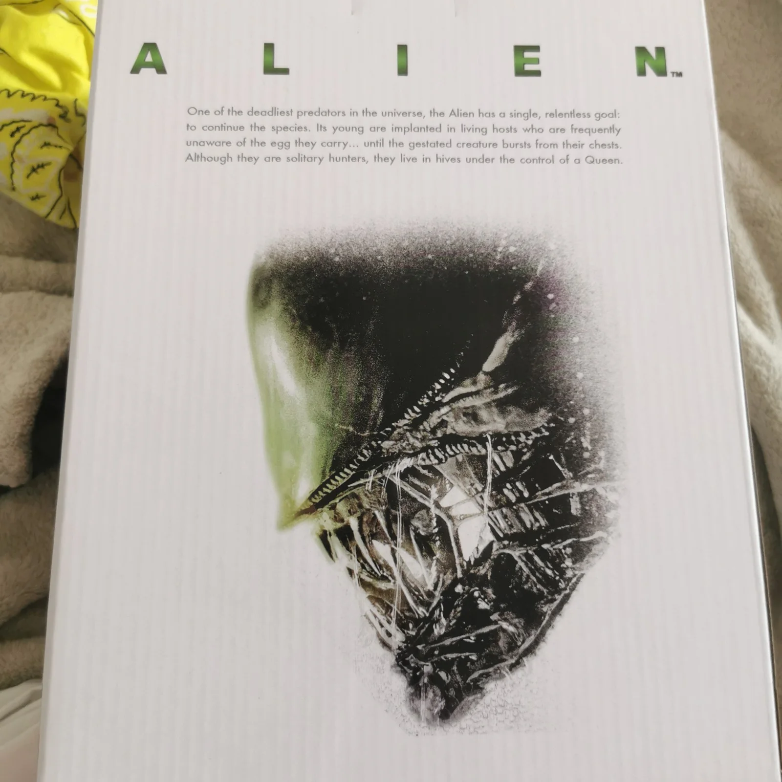 Alien xenomorph head knockers hand painted collectors edition neca, изображение 3