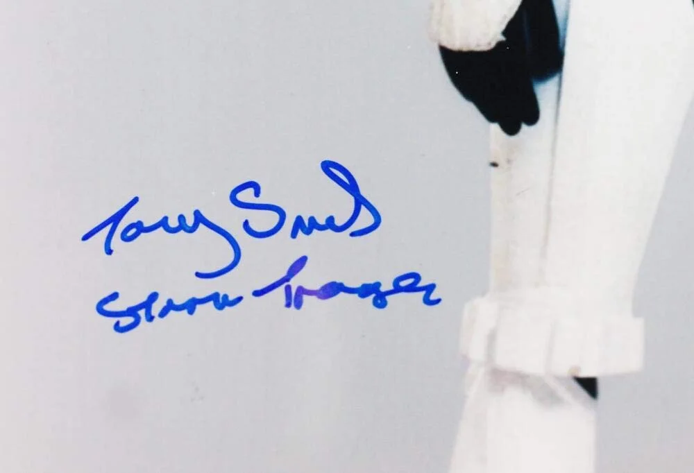 Tony Smart — Tony Smart Autographed Full Body 16x20 Photo w/ Stormtrooper - JSA Auth *Blue, image 5