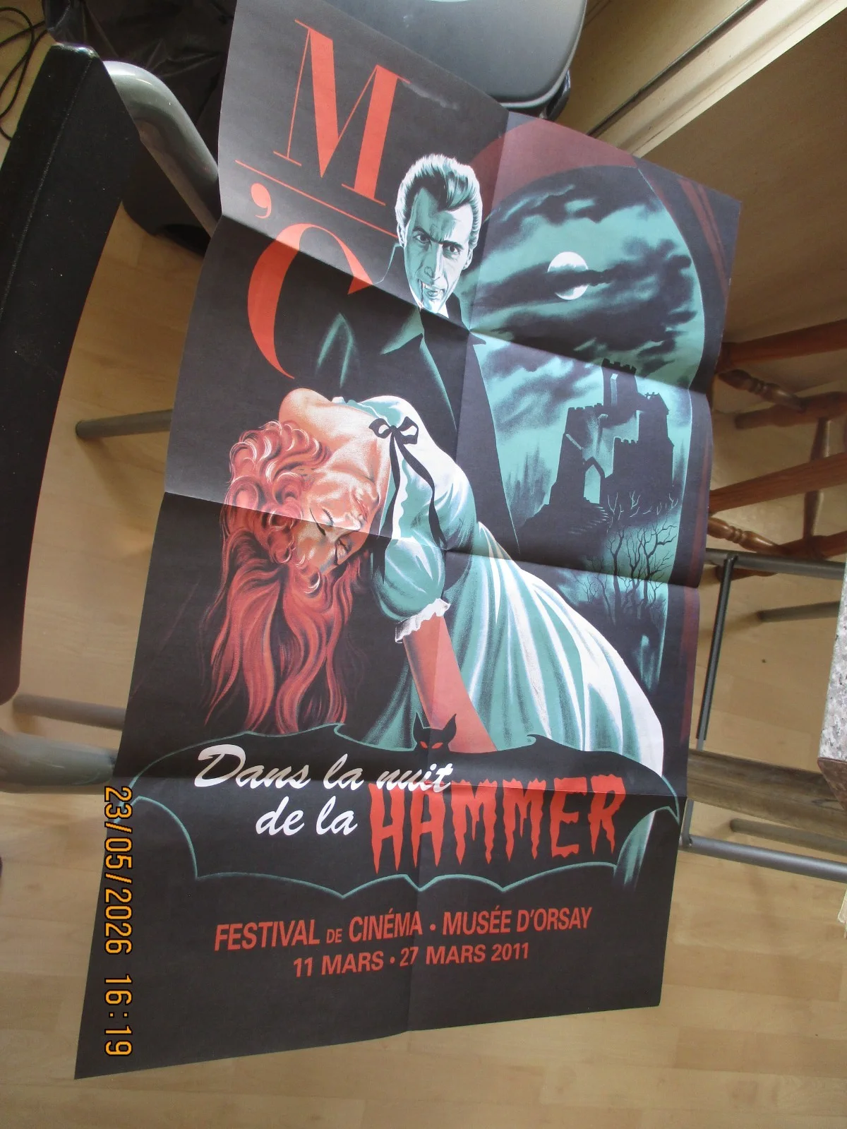 Hammer Horror Festival Brochure - May 2011 French, Poster., image 3