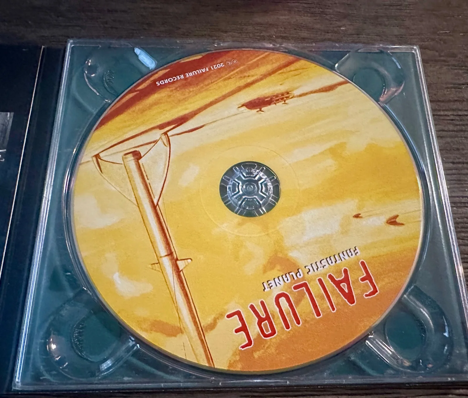 SIGNED AUTOGRAPHED Failure FANTASTIC PLANET CD RARE, image 3