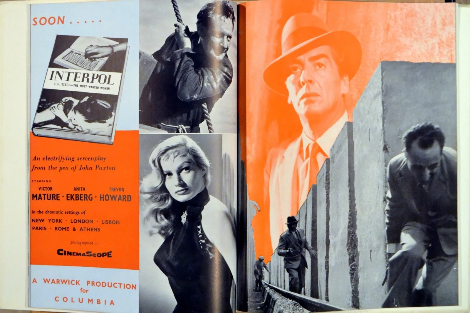 WARWICK PRODUCTIONS 1957 ZARAK - FIRE DOWN BELOW CINEMA SUPPLEMENT, изображение 5