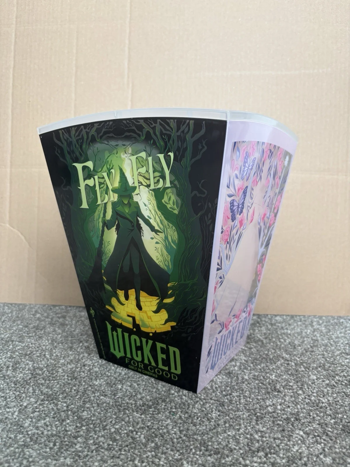 Wicked: For Good Limited Edition LED Popcorn Bucket New Unused, image 2