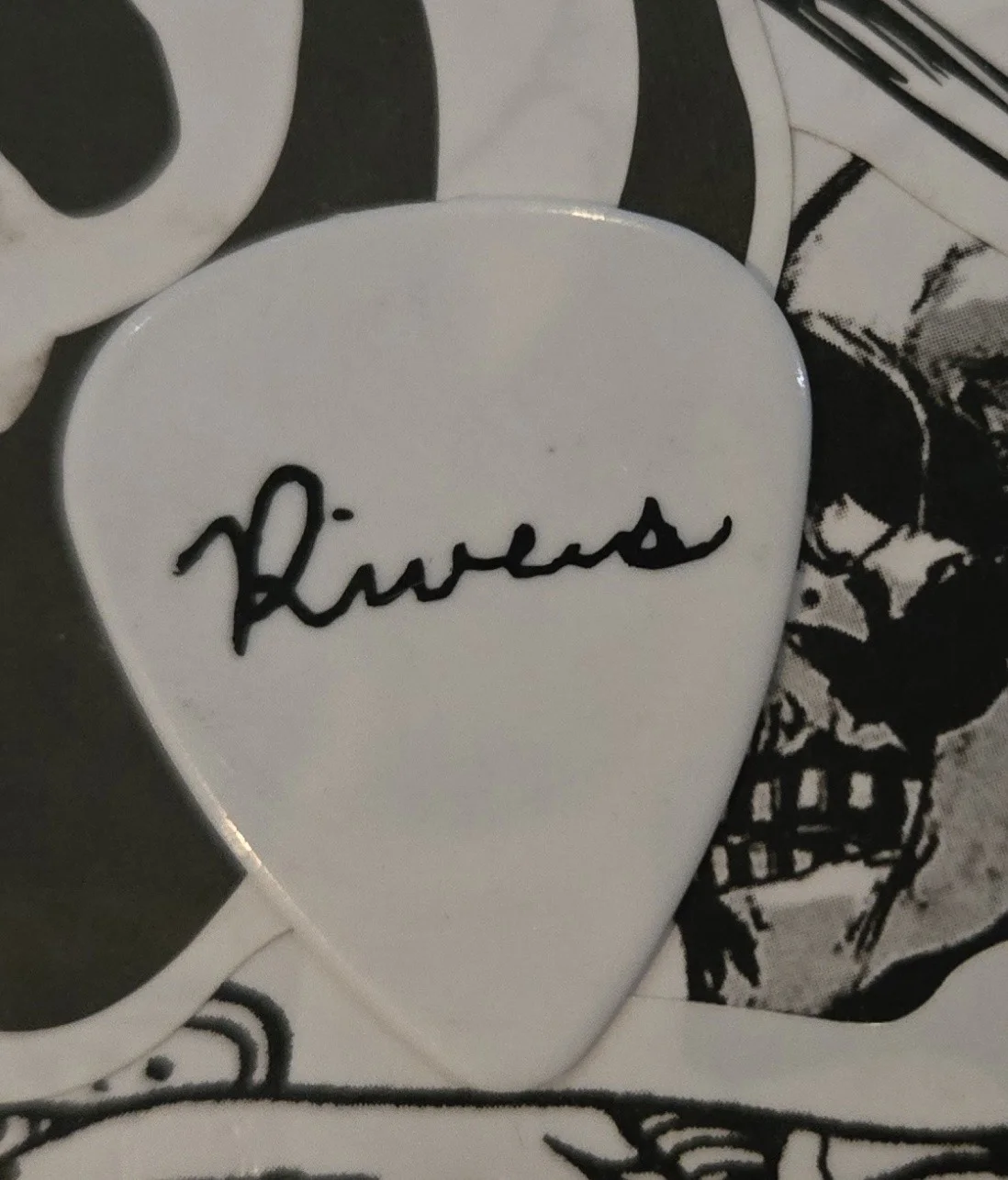 Weezer Guitar Pick River Cuomo Signature Series Guitar Pick, изображение 2