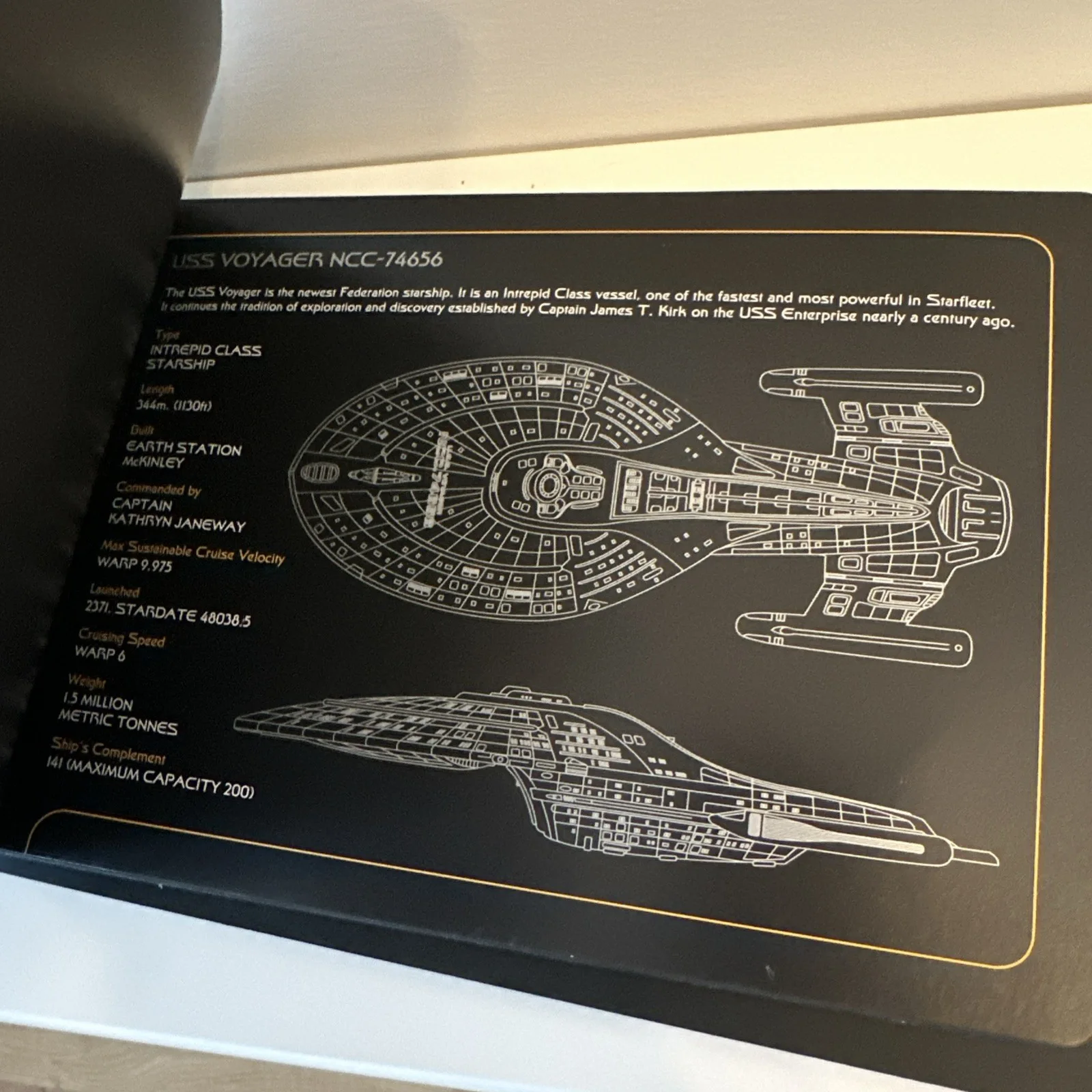Star Trek voyager Postcard Album Complete Collectible, изображение 5