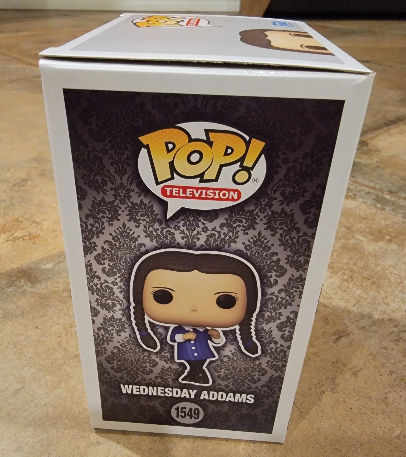Christina Ricci — Christina Ricci signed Funko Pop 1549 The Addams Family Wednesday PSA DNA red, изображение 4