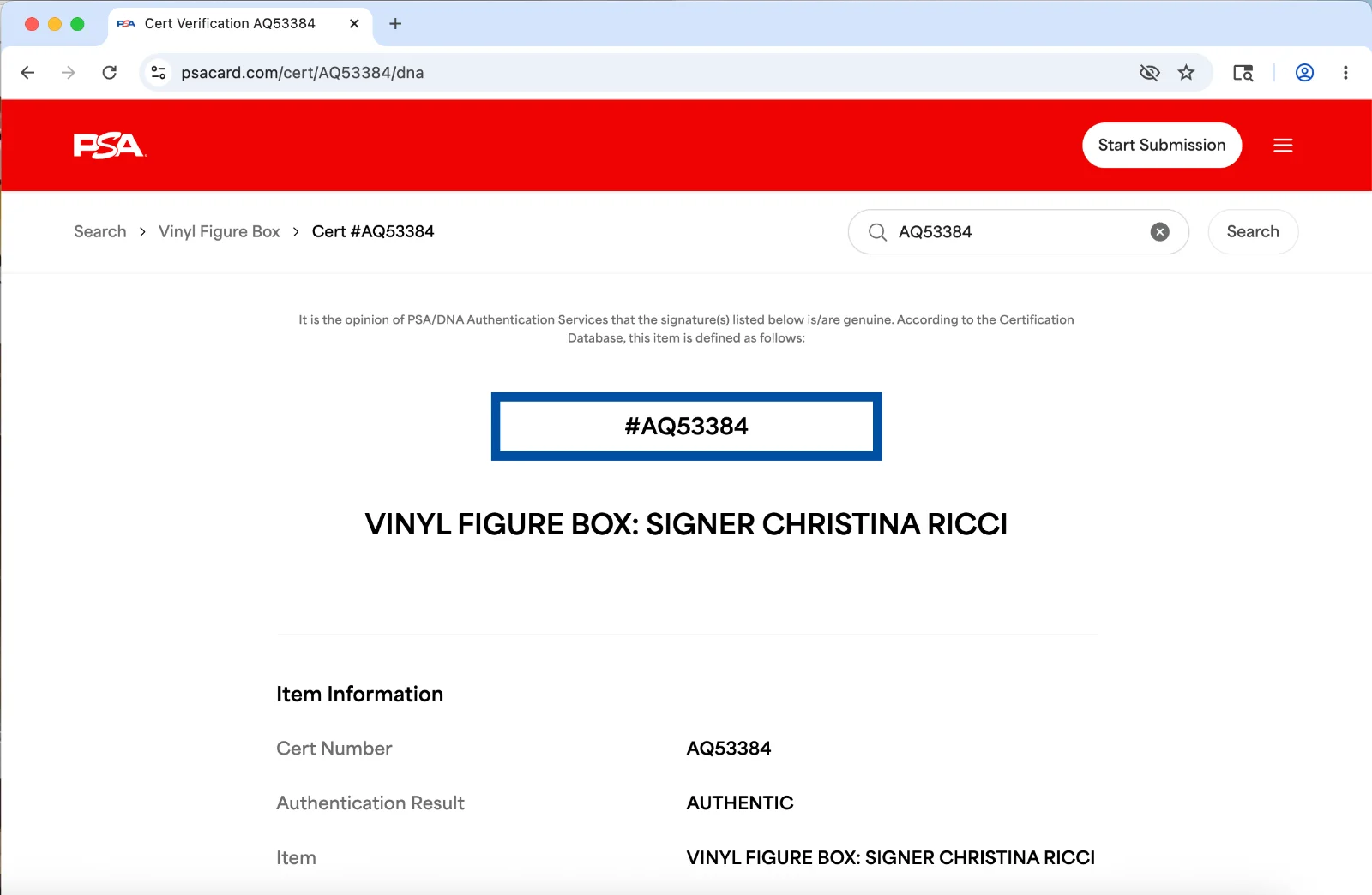 Christina Ricci — Christina Ricci signed Funko Pop 1549 The Addams Family Wednesday PSA DNA red, изображение 5