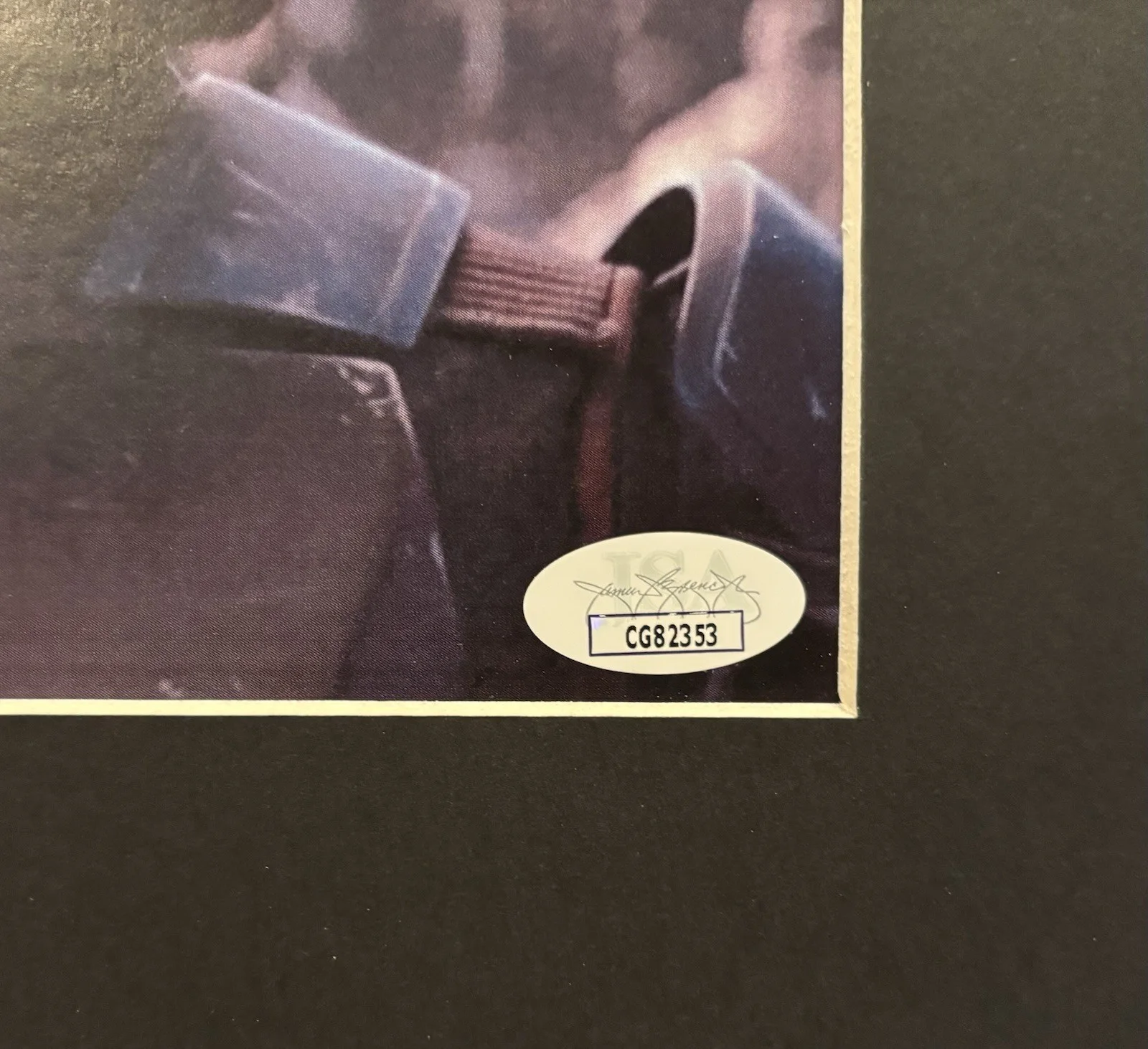 Katee Sackhoff — Star Wars The Mandalorian Katee Sackhoff Auto Bo-Katan Kryze JSA COA Frame Art C, image 4
