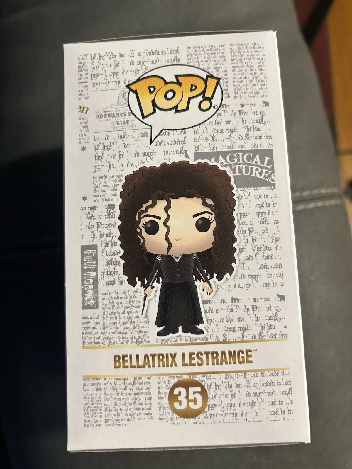 Helena Bonham Carter auto funko - Beckett coa - Harry Potter Bellatrix Lestrange, изображение 4