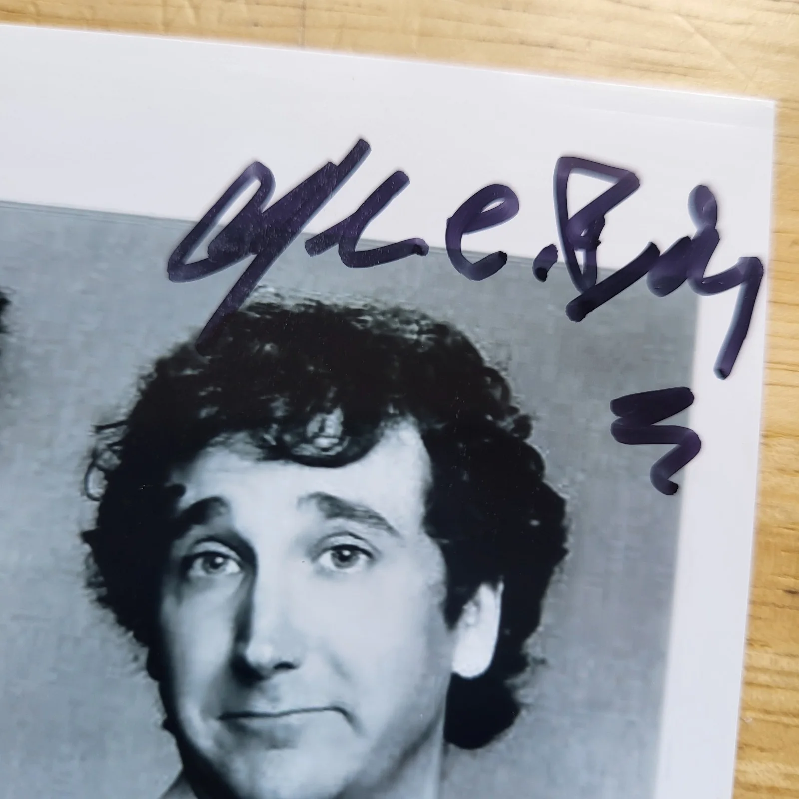 Mark Linn-Baker — Mark Linn-Baker Perfect Strangers Hand Signed 4x6 Autograph, image 2