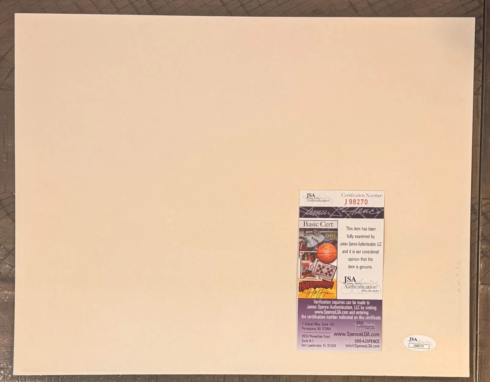 Tony Roberts — Tony Roberts Signed Lobby Card from Play It Again Sam 11X14 PHOTO JSA Certified, изображение 2
