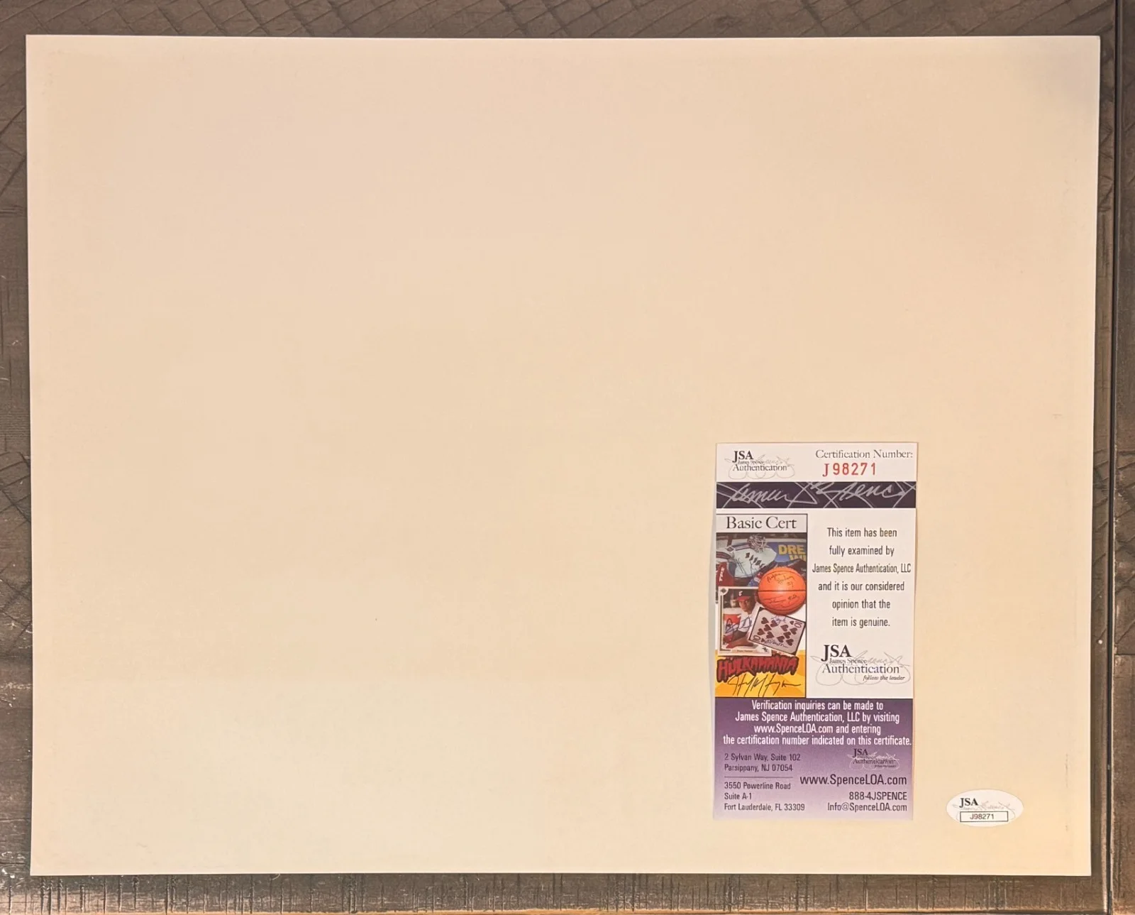 Tony Roberts — Tony Roberts Signed Lobby Card from Play It Again Sam 11X14 PHOTO JSA Certified, изображение 4