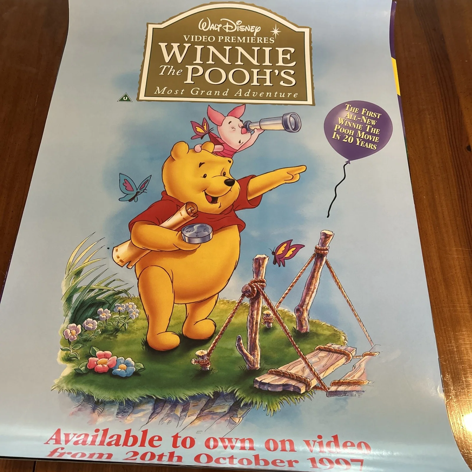 Vintage Disney Animated Movie/Video Shop Posters Job Lot Bundle …..Lot 5, изображение 2