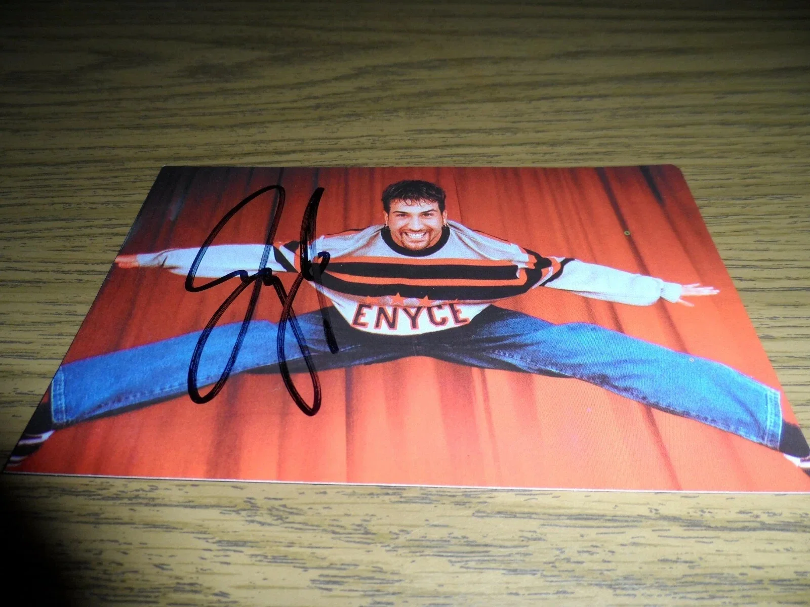 JOEY FATONE NSYNC AUTHENTIC AUTOGRAPHED/SIGNED 4X6 PHOTO/POSTCARD, image 3